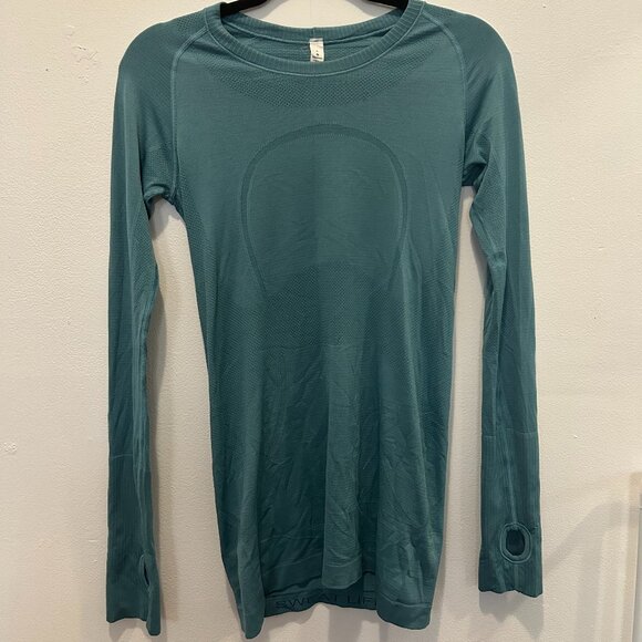 Lululemon Swiftly Tech Long Sleeve Shirt Sz 6 - Picture 1 of 5